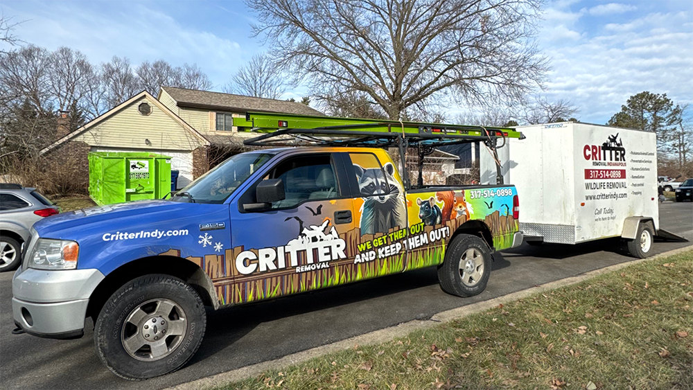 Critter Removal - Wildlife Removal Truck